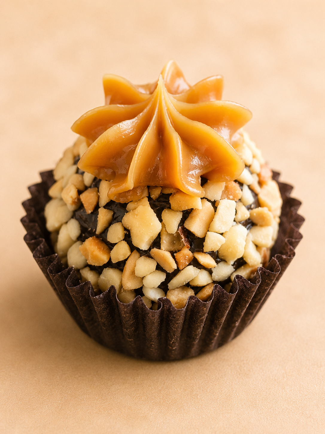 Brigadeiro de Chocolate com Amendoim